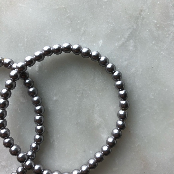 Silver Pearl Bracelet Bundle - Picture 2 of 3